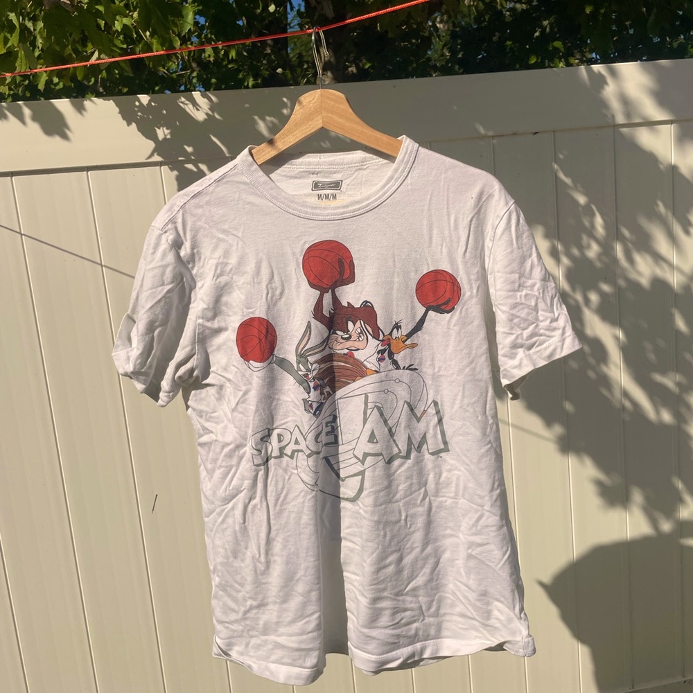 Space Jams White T Shirt